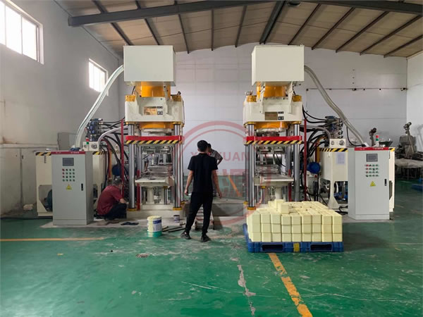 【雙塊鹽磚機(jī)】客戶(hù)現(xiàn)場(chǎng)